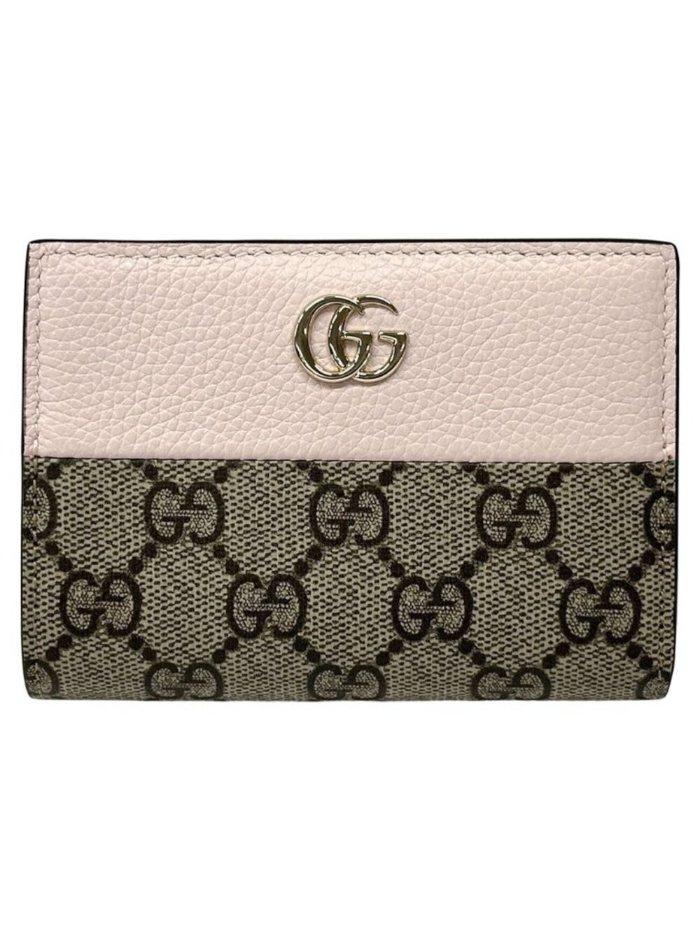Gucci Wallet GG Supreme Petit Marmont Bifold Double